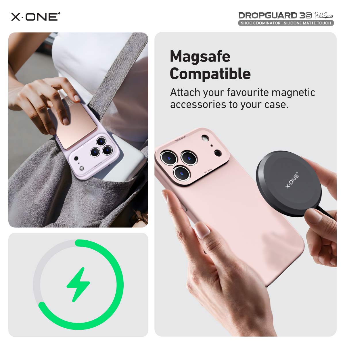 X.One Shock Dominator Impact Protection Case for iPhone 17 | Magsafe Compatible