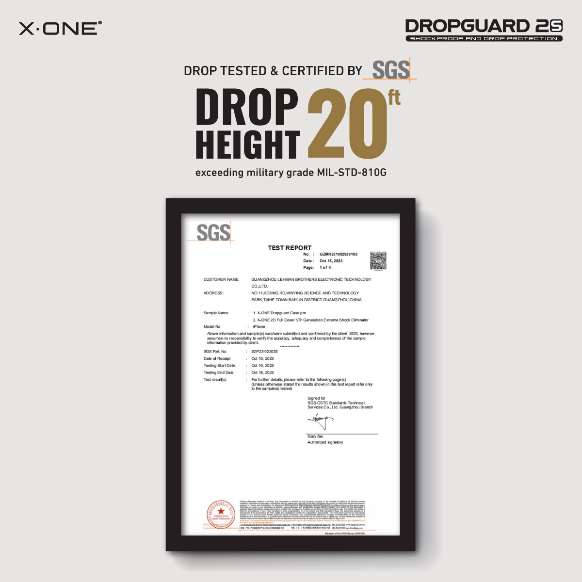 X.One Dropguard 2.0 Impact Protection Case for iPhone 17 Series | Magsafe Compatible