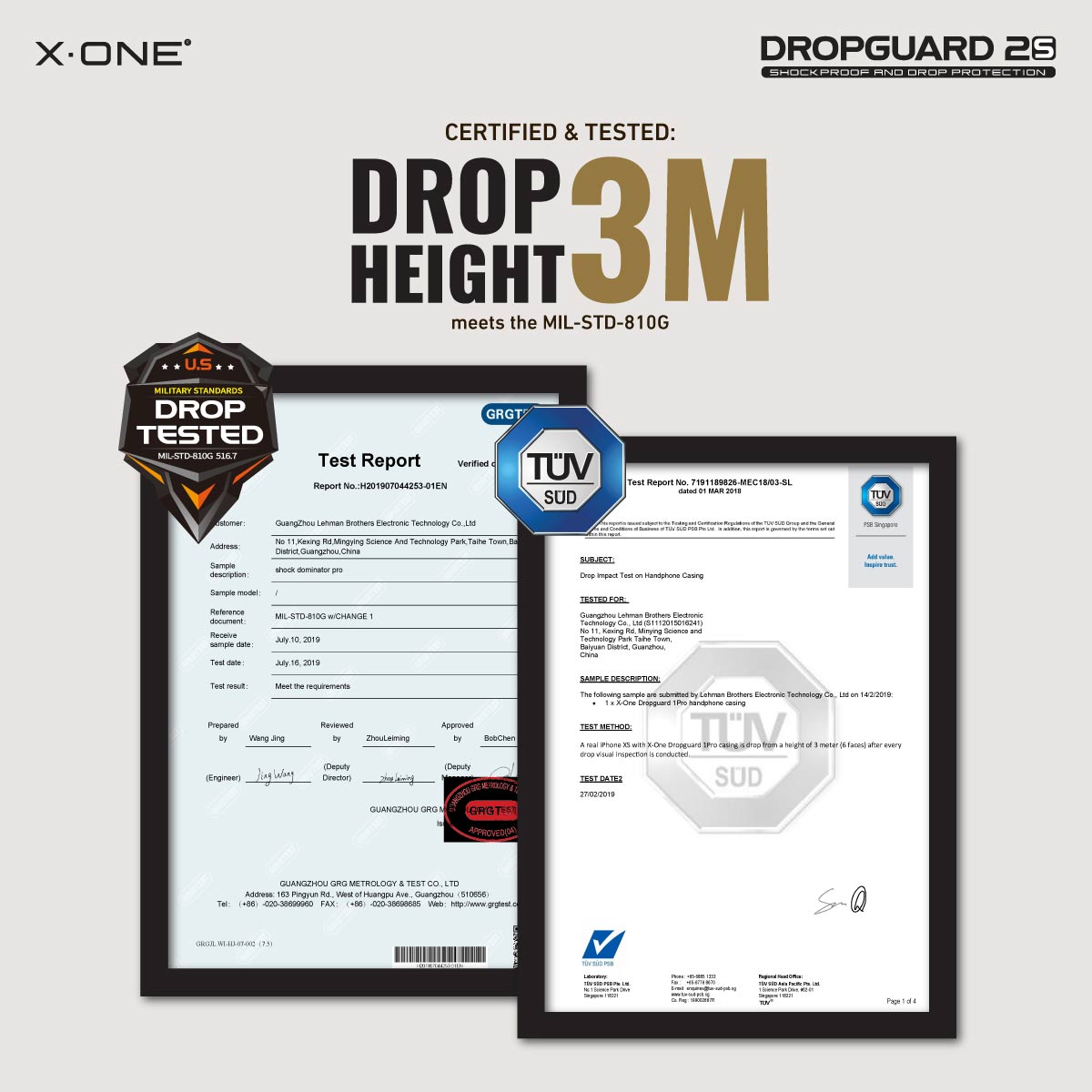 X.One Dropguard 2.0 Impact Protection Case for iPhone 17 Series | Magsafe Compatible