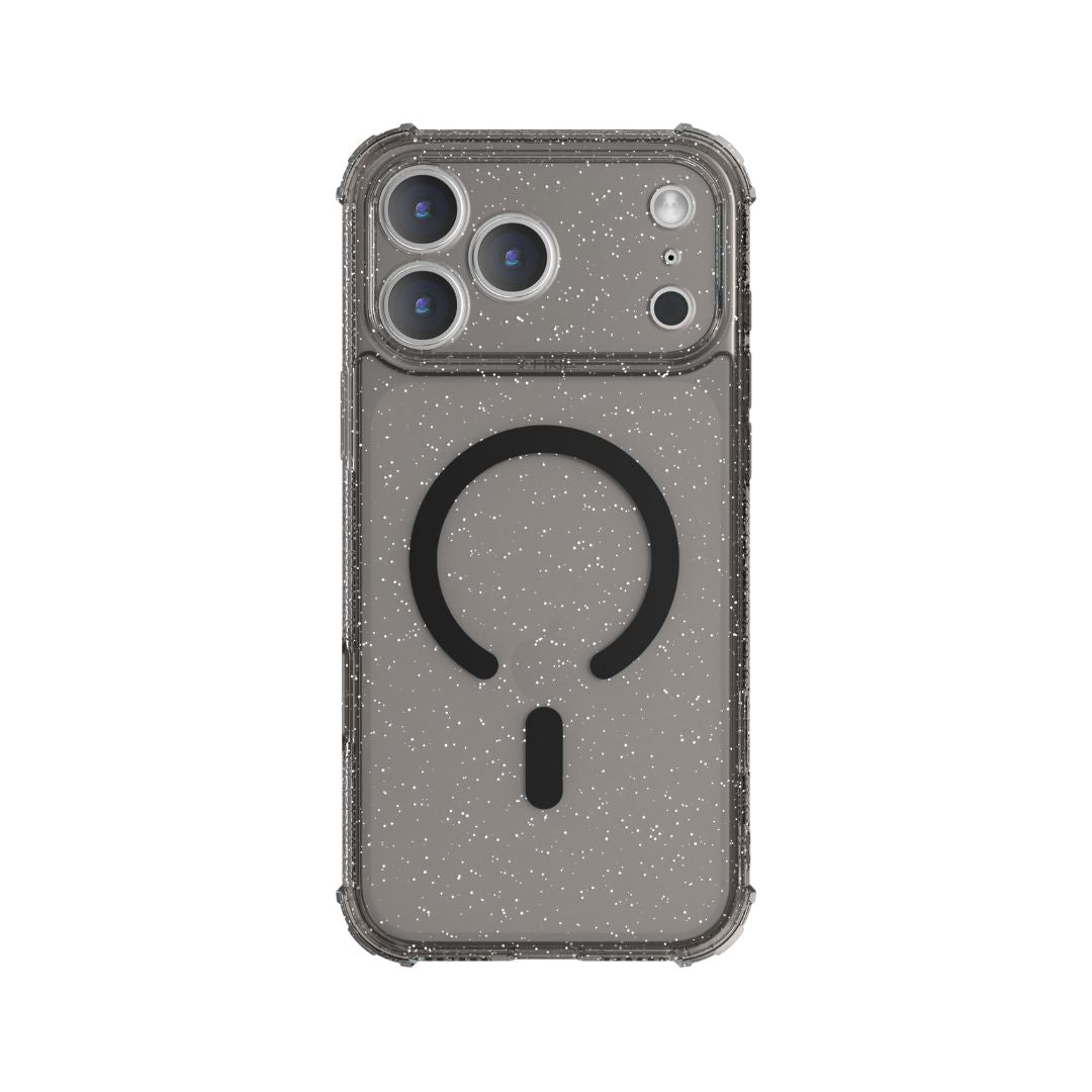 X.One Dropguard Pro Glitter Impact Protection Case with EnduraClear for iPhone 17 Series | Magsafe Compatible