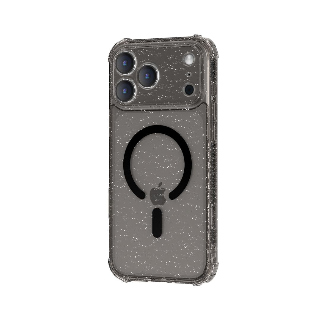 X.One Dropguard Pro Glitter Impact Protection Case with EnduraClear for iPhone 17 Series | Magsafe Compatible