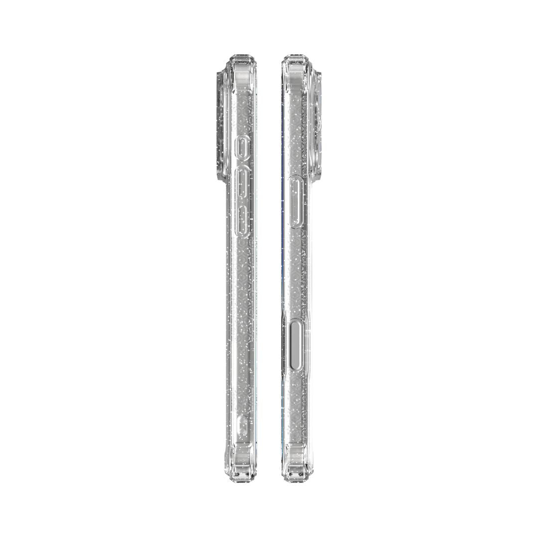 X.One Dropguard Pro Glitter Impact Protection Case with EnduraClear for iPhone 17 Series | Magsafe Compatible