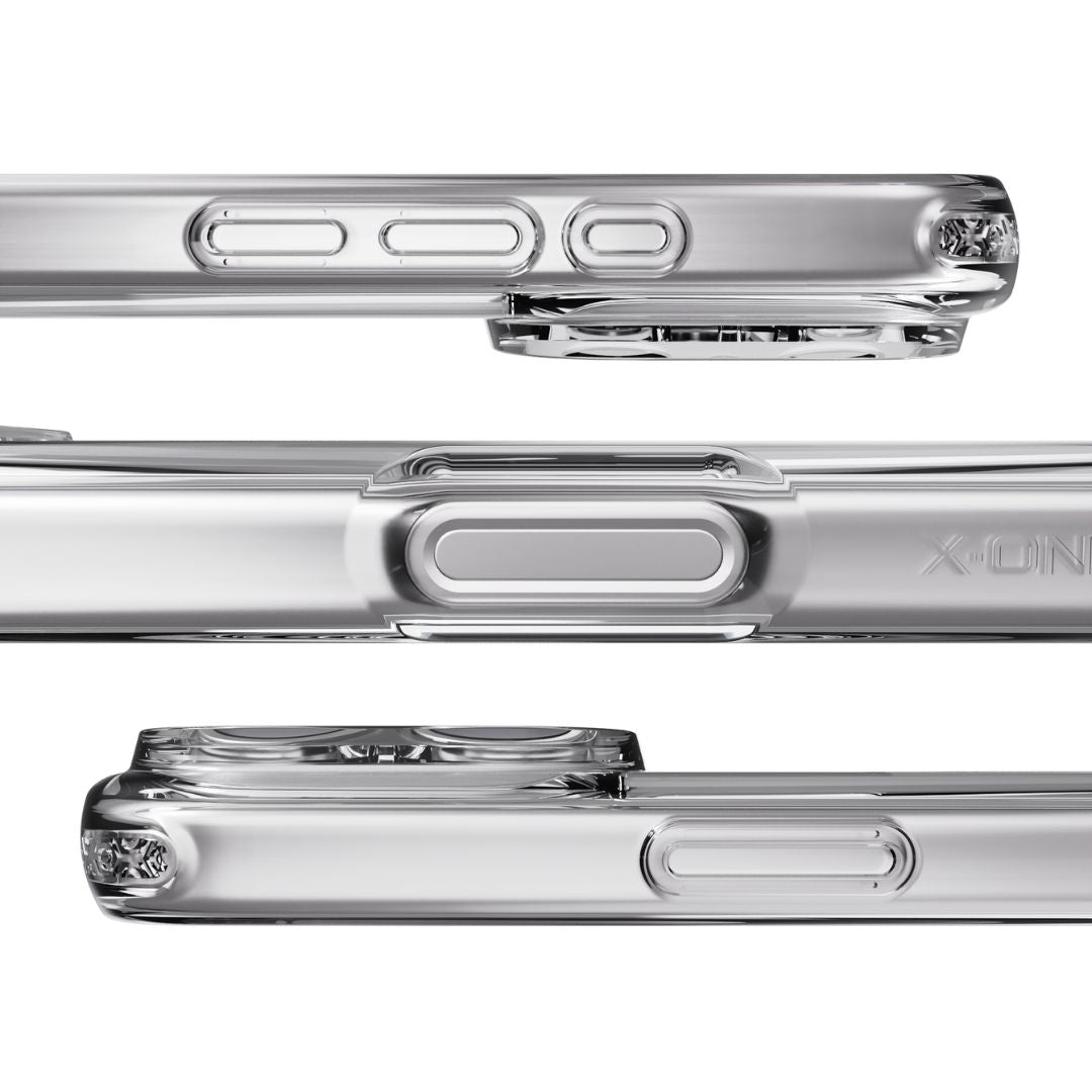 X.One Dropguard Clear Impact Protection Case with EnduraClear for iPhone 17 Series | Magsafe Compatible