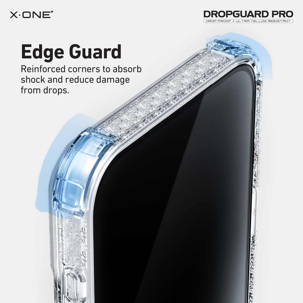 X.One Dropguard Pro Impact Protection Case with EnduraClear for iPhone 17 Series | Magsafe Compatible