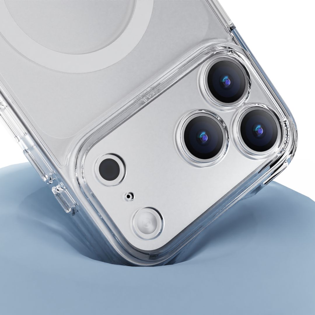 X.One Dropguard Clear Impact Protection Case with EnduraClear for iPhone 17 Series | Magsafe Compatible