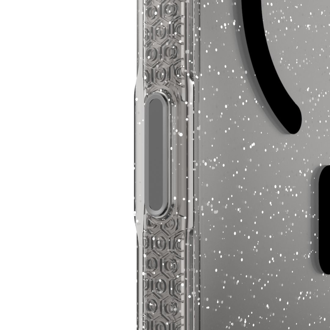 X.One Dropguard Pro Glitter Impact Protection Case with EnduraClear for iPhone 17 Series | Magsafe Compatible