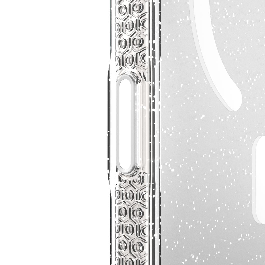 X.One Dropguard Pro Glitter Impact Protection Case with EnduraClear for iPhone 17 Series | Magsafe Compatible