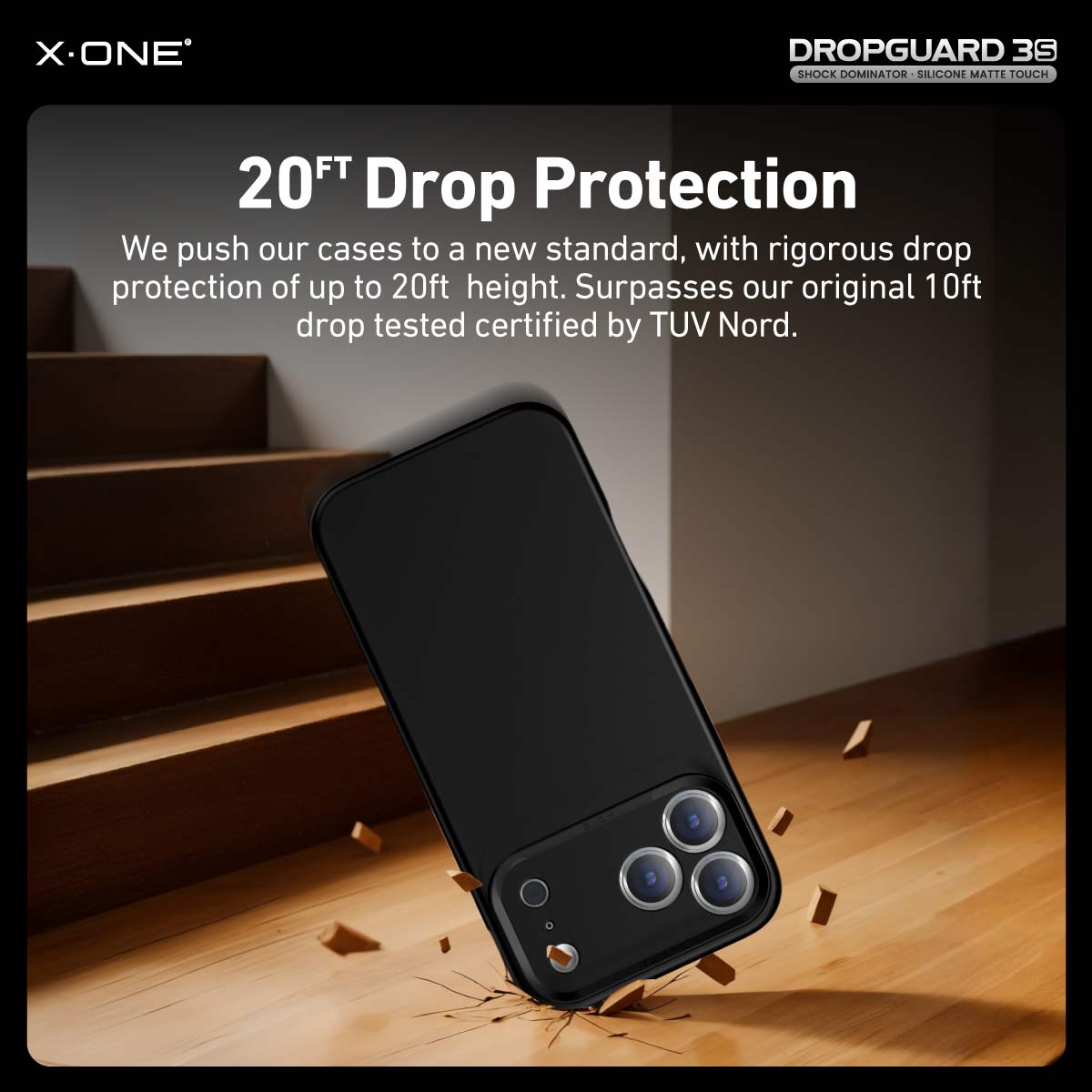 X.One Shock Dominator Impact Protection Case for iPhone 17 | Magsafe Compatible