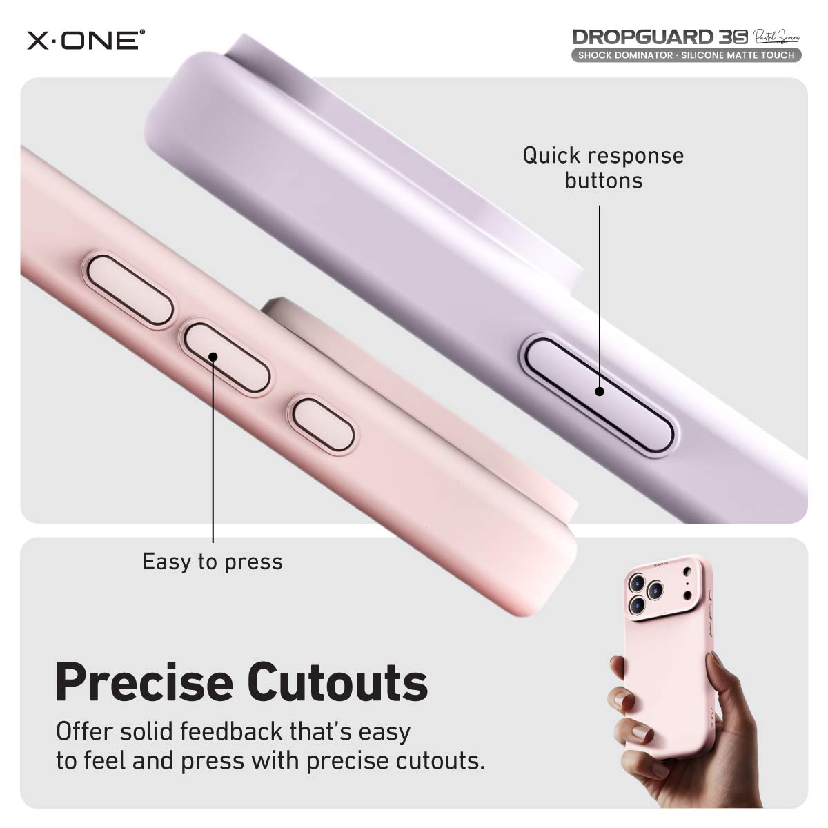 X.One Shock Dominator Impact Protection Case for iPhone 17 | Magsafe Compatible