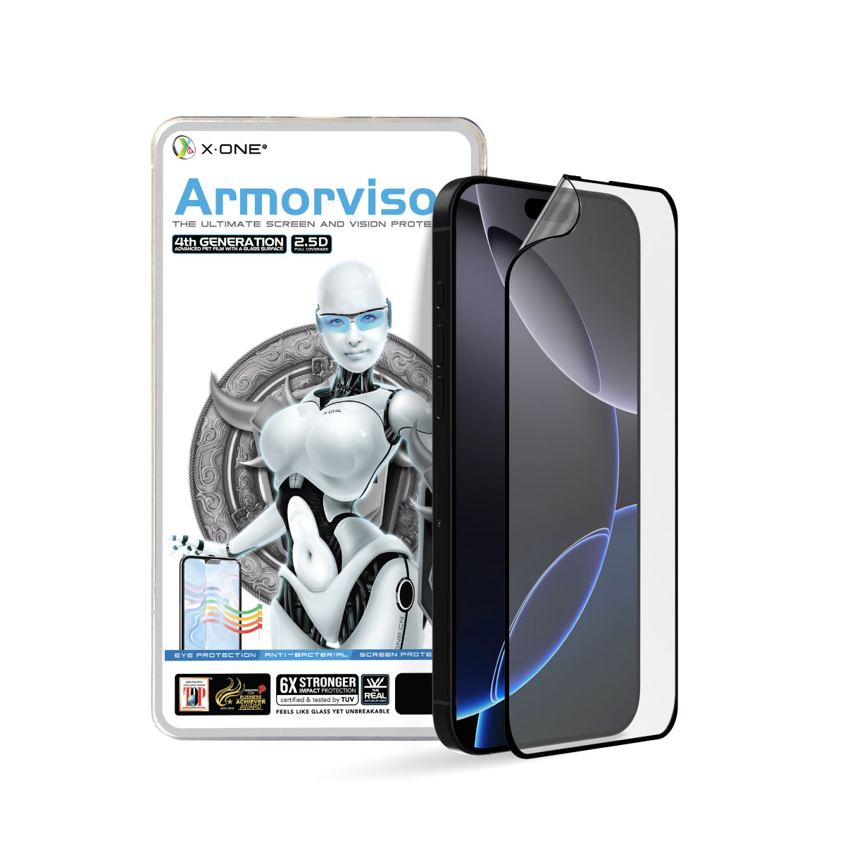 Hybrid Polymer Anti-Blue Light Screen Protector