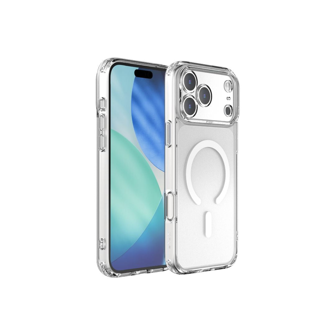 X.One Dropguard Clear Impact Protection Case with EnduraClear for iPhone 17 Series | Magsafe Compatible