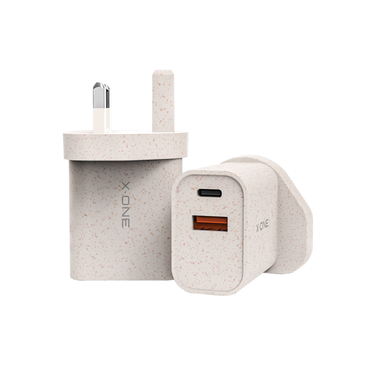 X.Oneยฎ Eco Fast Charger - 30W Dual Port Fast Charger PD 3.0 & QC 4+