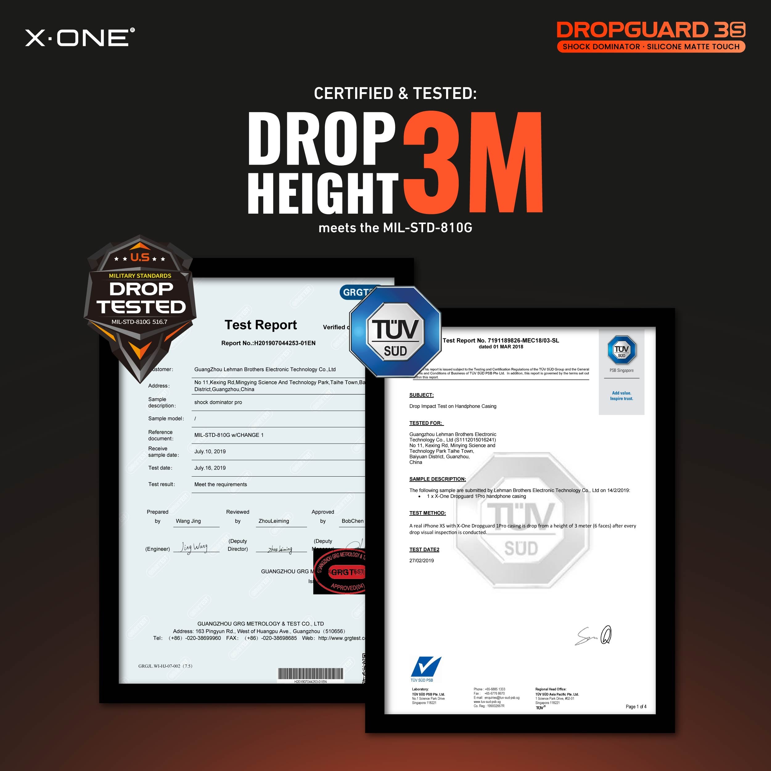 Shock Dominator Neon Orange