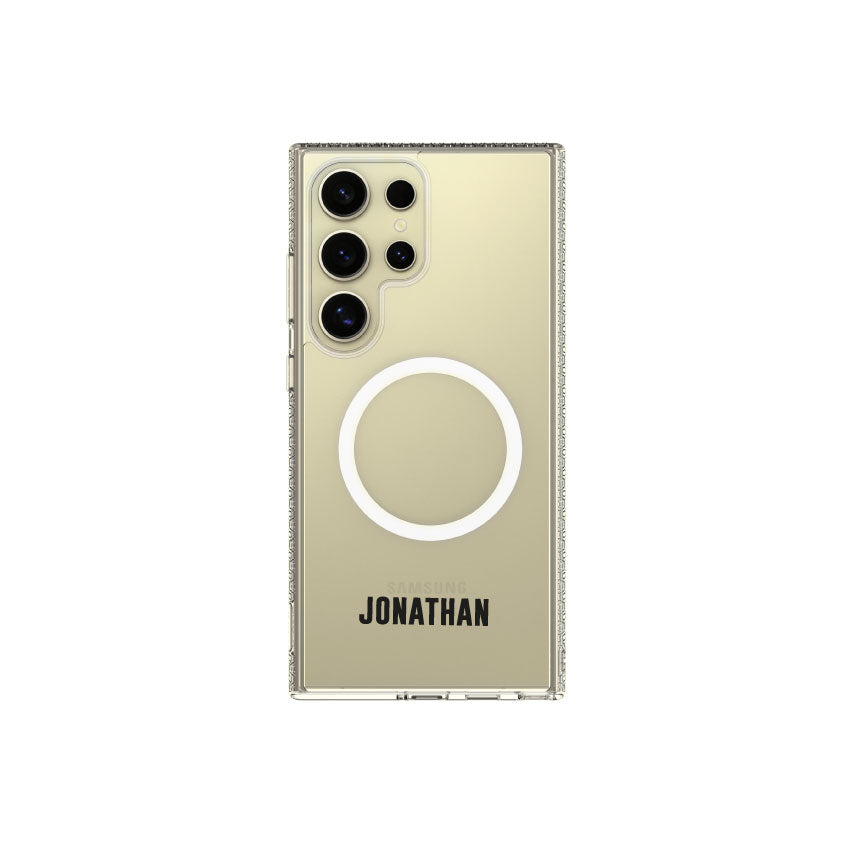 X.One® Dropguard Pro with EnduraClear (Magsafe Edition) for Galaxy S24 Ultra – Personalized Edition