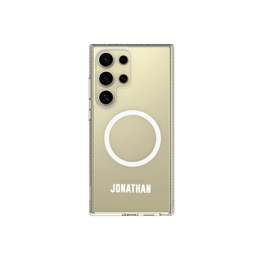 X.One® Dropguard Pro with EnduraClear (Magsafe Edition) for Galaxy S24 Ultra – Personalized Edition