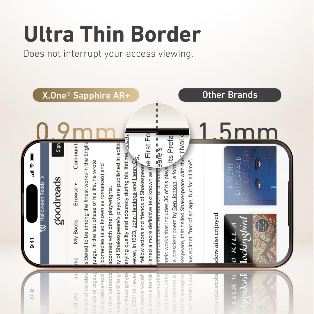 Sapphire AR+ Privacy Glass Protector