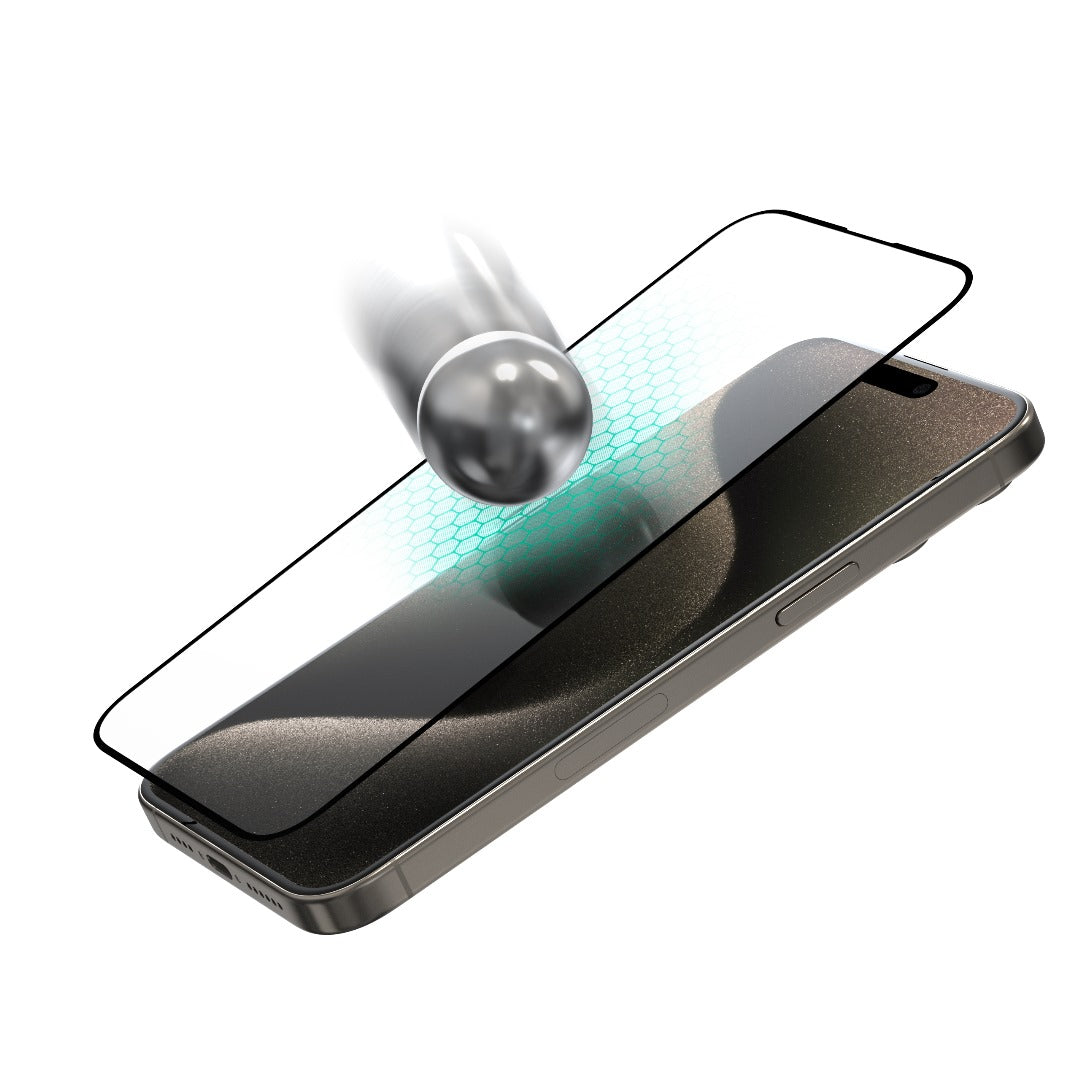 X.One® Hybrid Polymer Impact Screen Protector (Anti Blue Light + Privacy) for iPhone