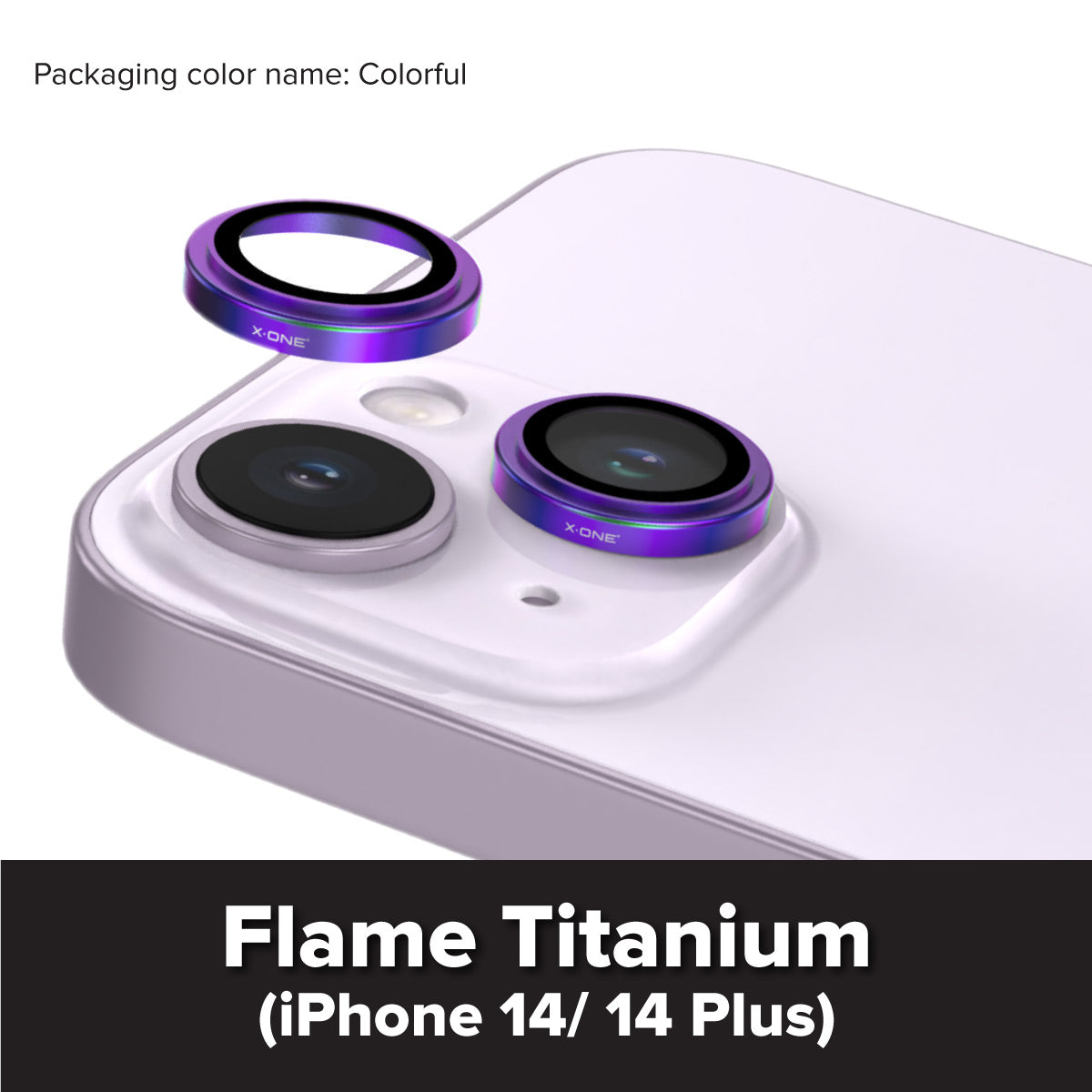X.One® Camera Armor Pro for iPhone 14 Pro — Gold