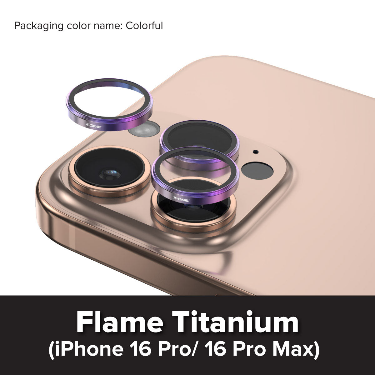 X.One® Camera Armor Pro for iPhone 16 — Selection View 1