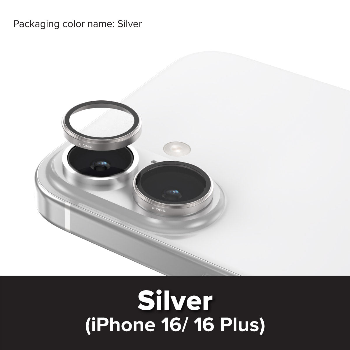 X.One® Camera Armor Pro for iPhone 16 — White