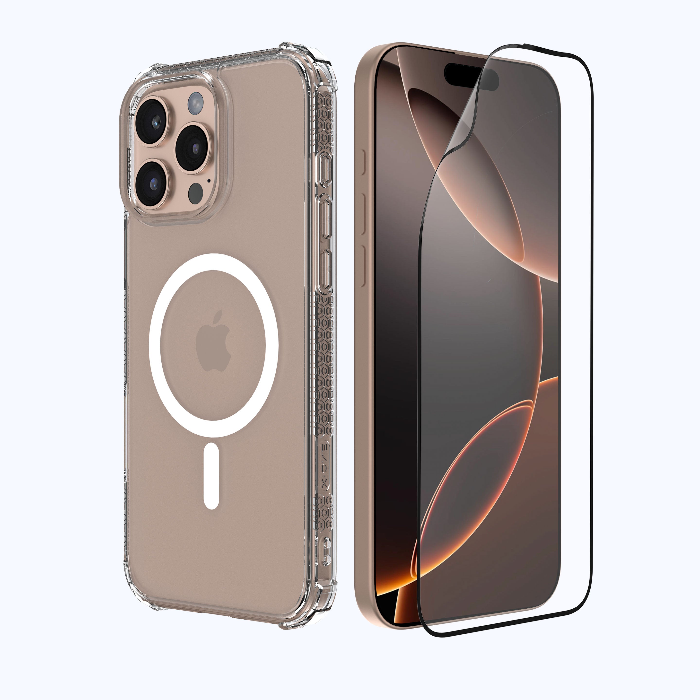 X.One Dropguard Pro Impact Protection Case with EnduraClear for iPhone 16 Series | Magsafe Compatible