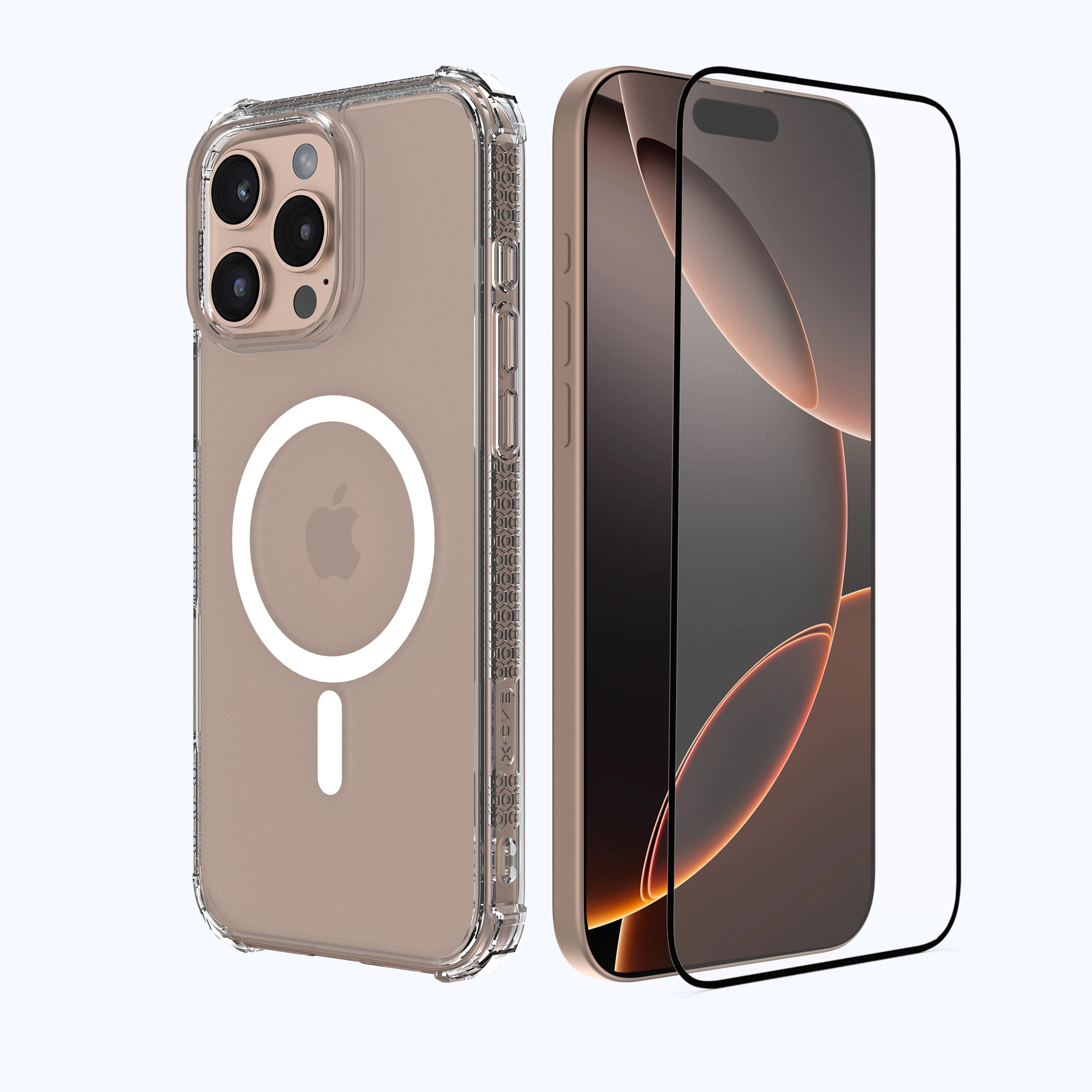 X.One Dropguard Pro Impact Protection Case with EnduraClear for iPhone 16 Series | Magsafe Compatible