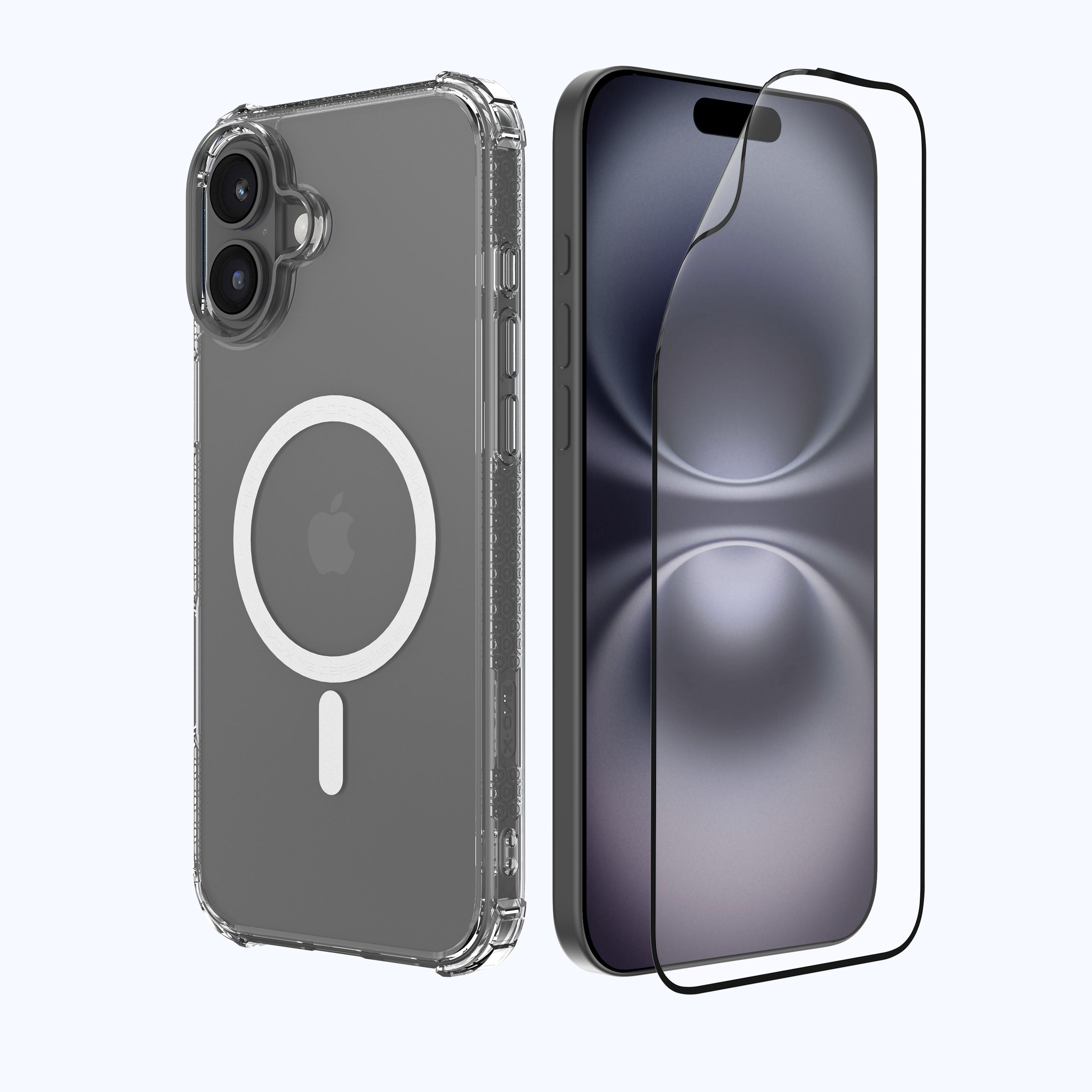 X.One Dropguard Pro Impact Protection Case with EnduraClear for iPhone 16 Series | Magsafe Compatible