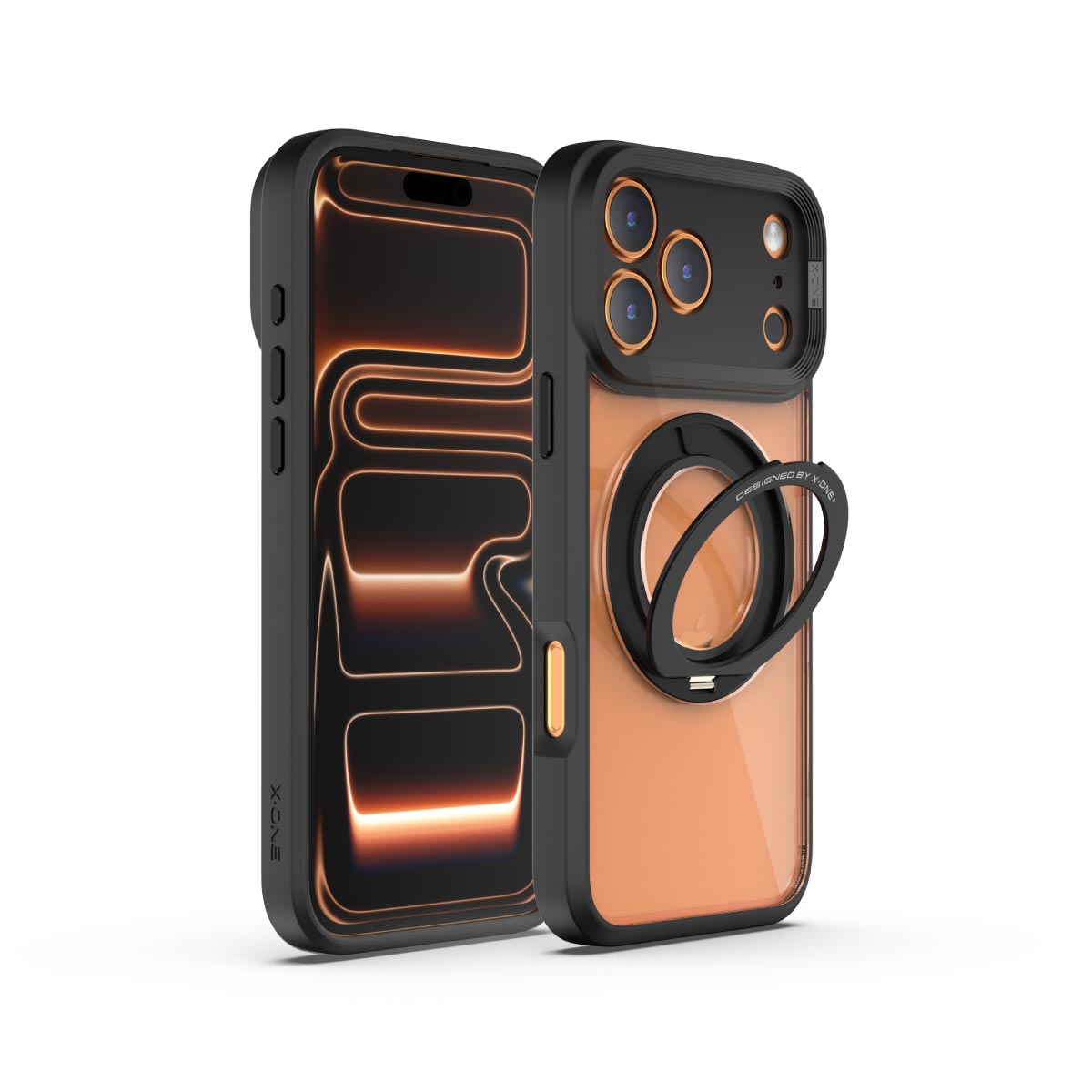 X.One Dropguard 2.0 with Gripstand Impact Protection Case for iPhone 17 Series | Magsafe Compatible