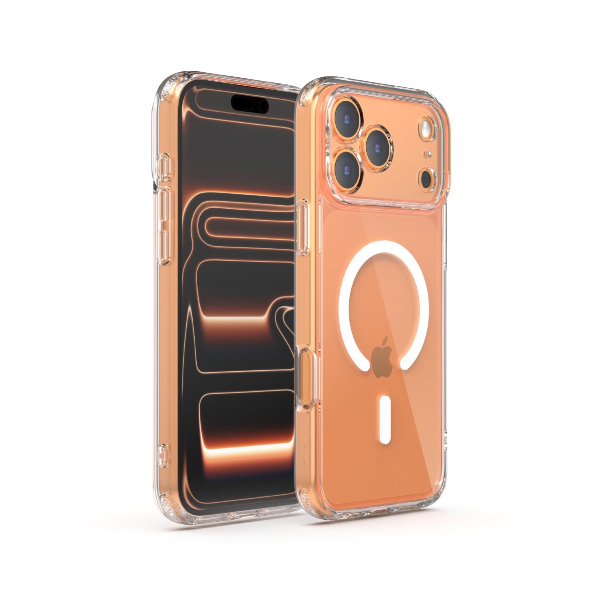 X.One Dropguard Clear Impact Protection Case with EnduraClear for iPhone 17 Series | Magsafe Compatible