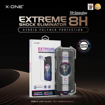 X.One® Hybrid Polymer Matte Screen Protector with Installer Kit — Anti-Glare