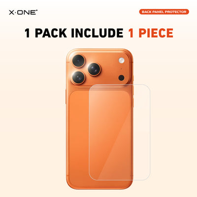 X.One® Camera Plateau and Back Panel Protector for iPhone 17 Pro — 2 Pieces in 1 Pack