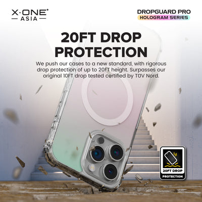 X.One® Dropguard Pro Hologram MagSafe Case for iPhone 15 Series — 20ft Drop Protection