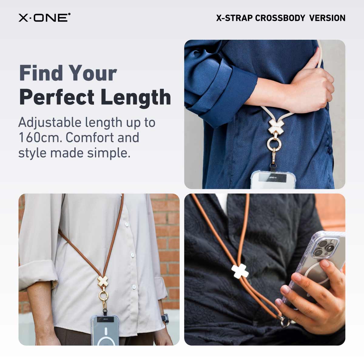 X.One X-Strap (Crossbody Lanyard) Phone Strap