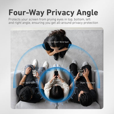 Hybrid Polymer Privacy Matte Screen Protector