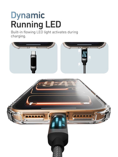 X.One® Flowlink 100W USB-C Running LED Cable — Feature 3