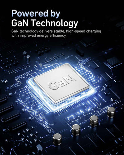 Charge Pro 140W Fast GaN Charger with Smart TFT Display