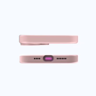 X.One® Shock Dominator MagSafe for iPhone 16 Plus — Pastel Pink B2 Side