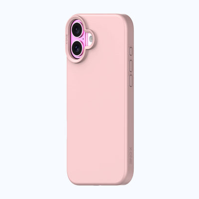 X.One® Shock Dominator MagSafe for iPhone 16 Plus — Pastel Pink Back View