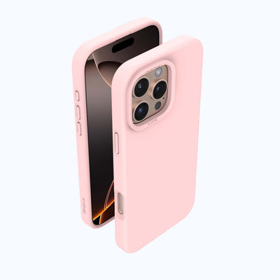 X.One® Shock Dominator MagSafe for iPhone 16 Pro — Pastel Pink Drop Cert