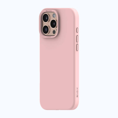 X.One® Shock Dominator MagSafe for iPhone 16 Pro — Pastel Pink Back View