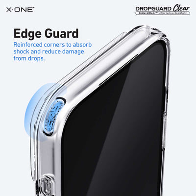 X.One® Dropguard Clear MagSafe Case for iPhone 17 Series — In-Hand View