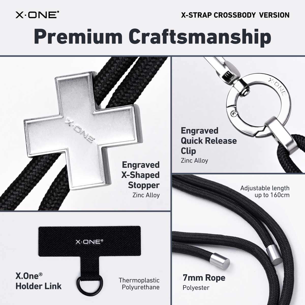 X.One X-Strap (Crossbody Lanyard) Phone Strap