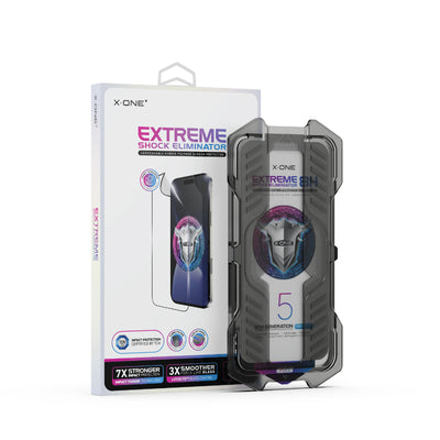 X.One® Unbreakable Hybrid Polymer Clear HD Screen Protector with Installer Kit