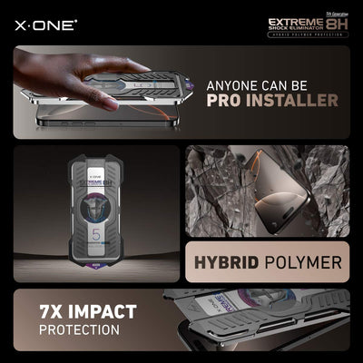 [Matte HD] Hybrid Polymer  Screen Protector with Installer Kit