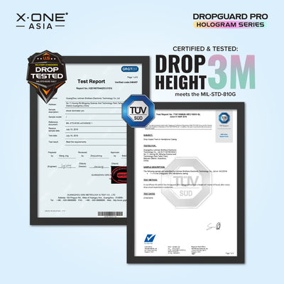 X.One® Dropguard Pro Hologram MagSafe Case for iPhone 15 Series — Certified and Tested