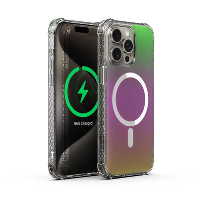 X.One® Dropguard Pro Hologram MagSafe Case for iPhone 15 Pro Max — Iridescent