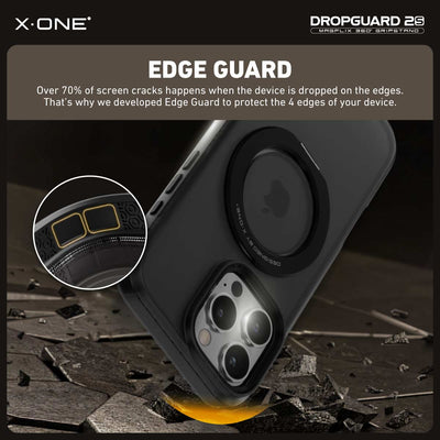 X.One® Dropguard 2S Gripstand MagSafe Case for iPhone 16 Series — DNA Guard™