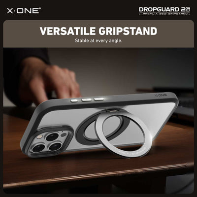 X.One® Dropguard 2S Gripstand MagSafe Case for iPhone 16 Series — Side Profile