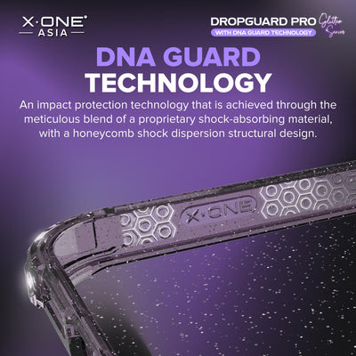X.One® Dropguard Pro Glitter Case for iPhone 14 Series — DNA Guard™ Technology