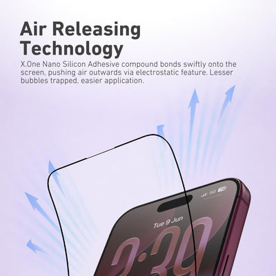 [Clear HD] Hybrid Polymer Screen Protector with Installer Kit